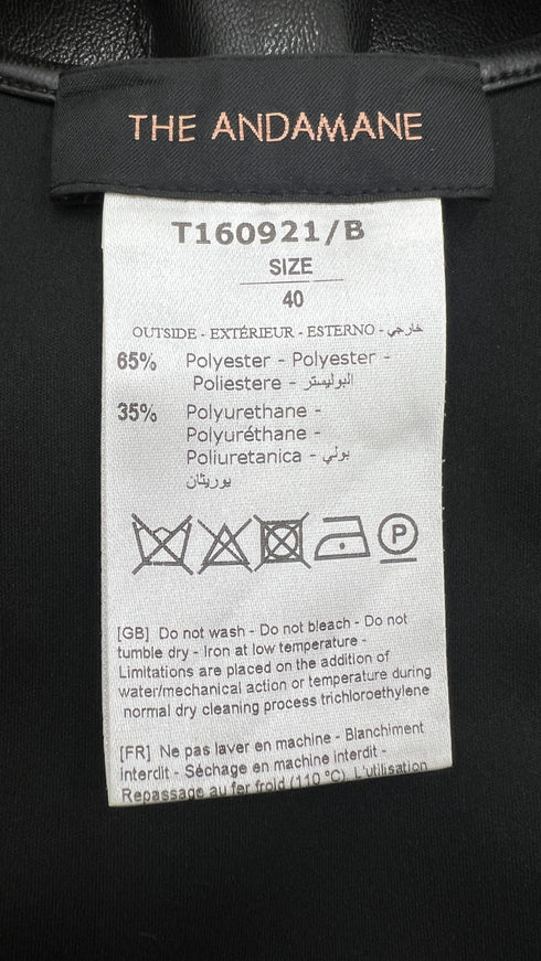 Canotta in eco-pelle
