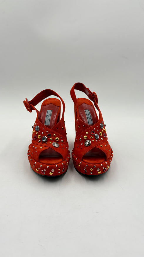 Sandali rosso N°36