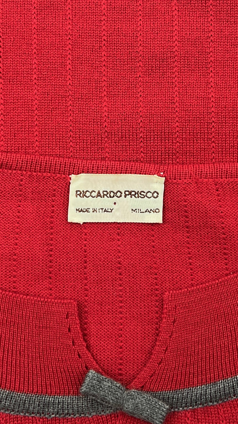 Maglia girocollo fiocchi