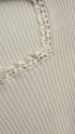 Top a costine bianco