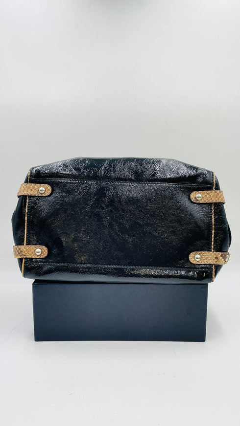 Borsa in pelle vintage