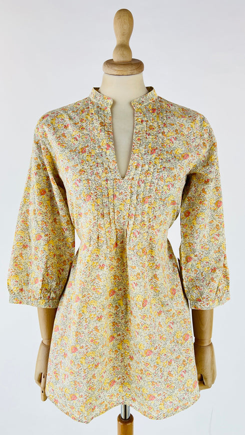 Blusa coreana floreale