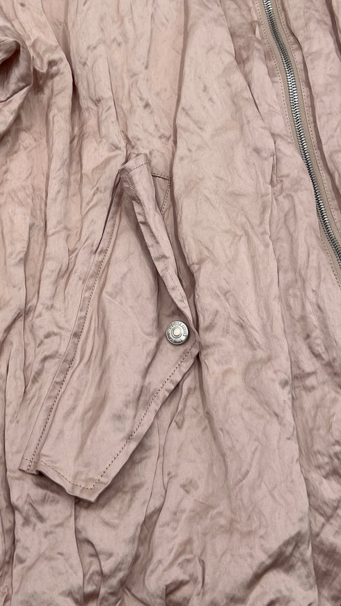 Bomber effetto crinkle