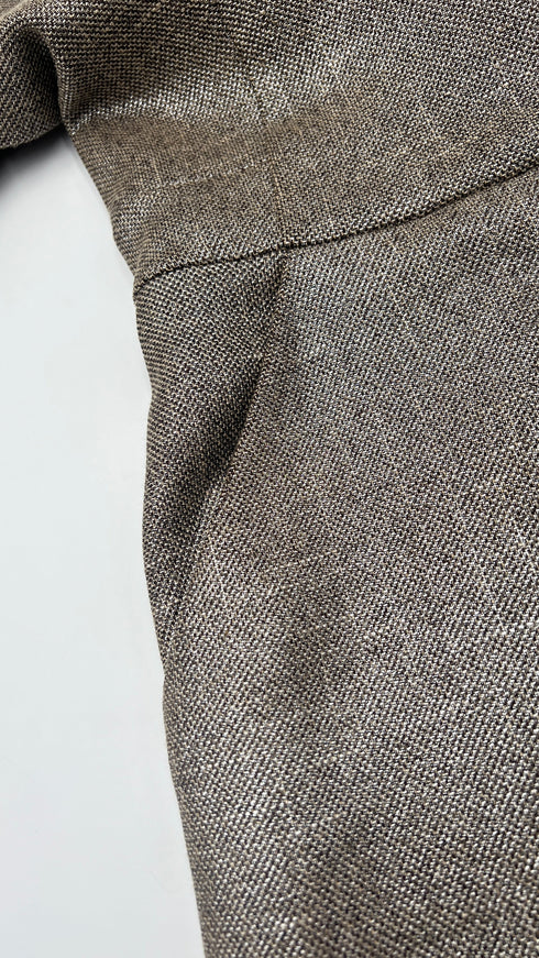 Abito midi metallizzato