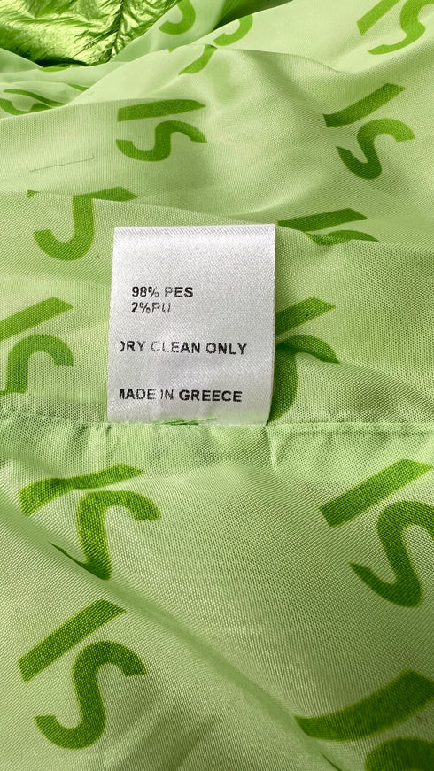 Piumino metallizzato trapuntato