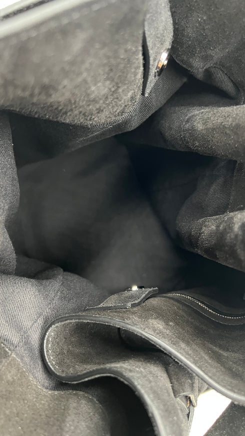 Borsa nabuk nero