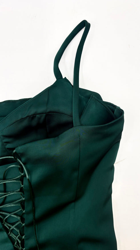 Abito lungo drappeggiato