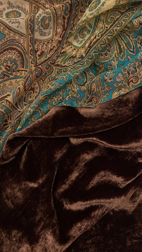 Soprabito oversized in velluto