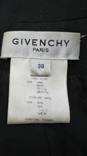 Giacca corta inserti pelle Givenchy