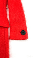 Cappotto arancione in lana GIORGIO ARMANI