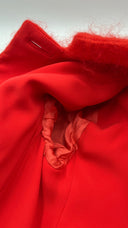 Cappotto arancione in lana GIORGIO ARMANI