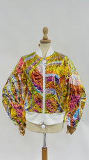 Bomber laminato multicolore Emilio Pucci