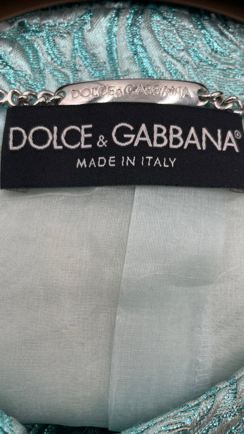 Giacca broccato fiori