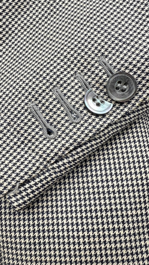 Blazer vintage in pied de poule