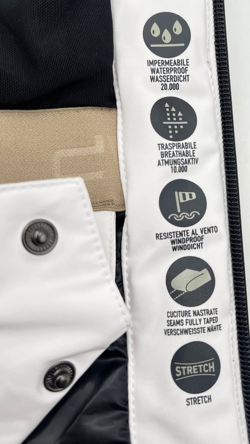 Completo da sci con cartellino