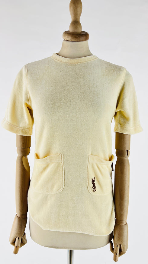 T-shirt vintage a spugna