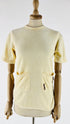 T-shirt vintage a spugna