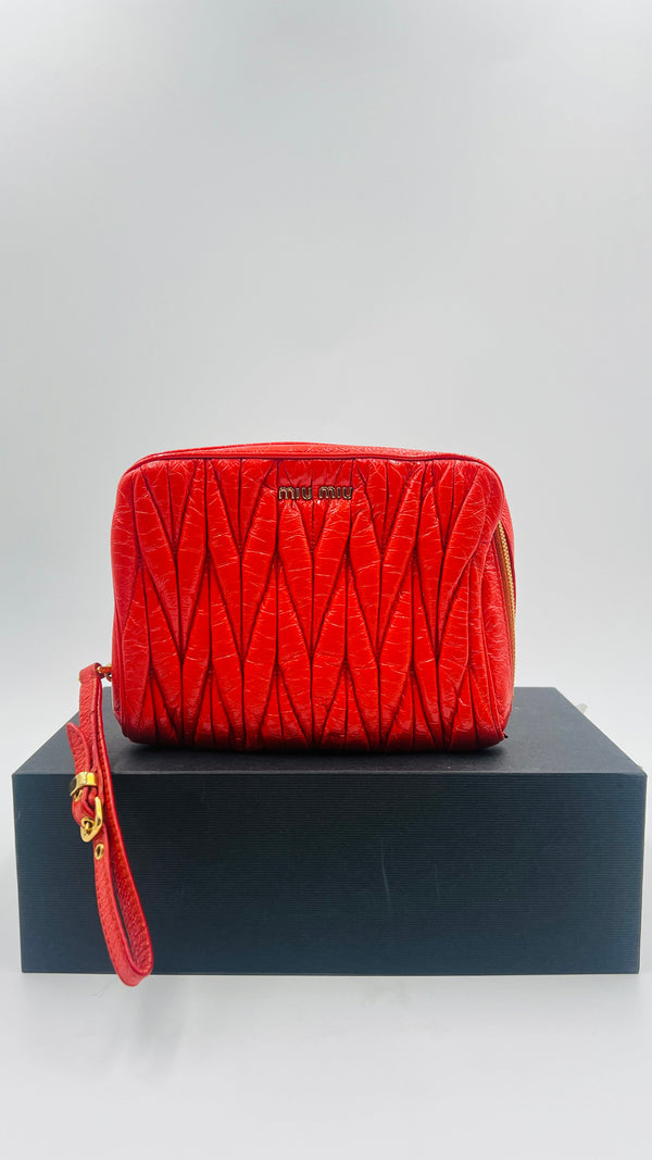 Pochette in matelasse