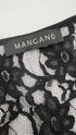 Coprispalle in pizzo nero