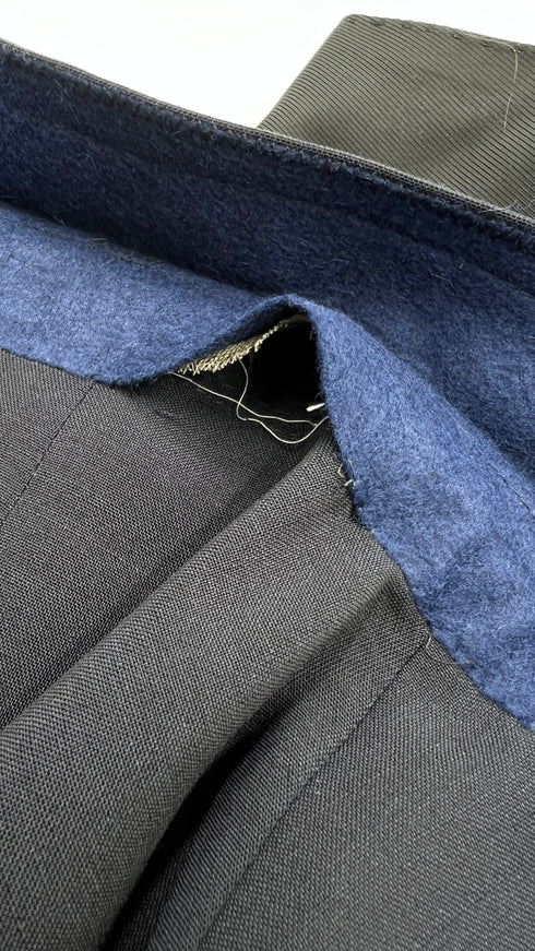 Completo tre pezzi blu