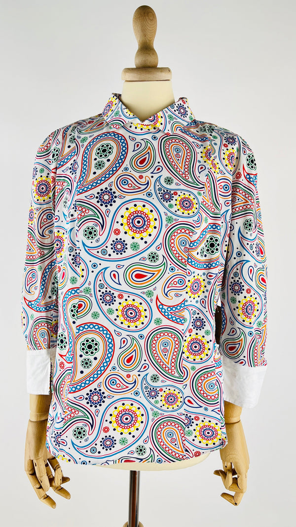 Camicia paisley multicolor