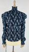 Blusa righe arriccio
