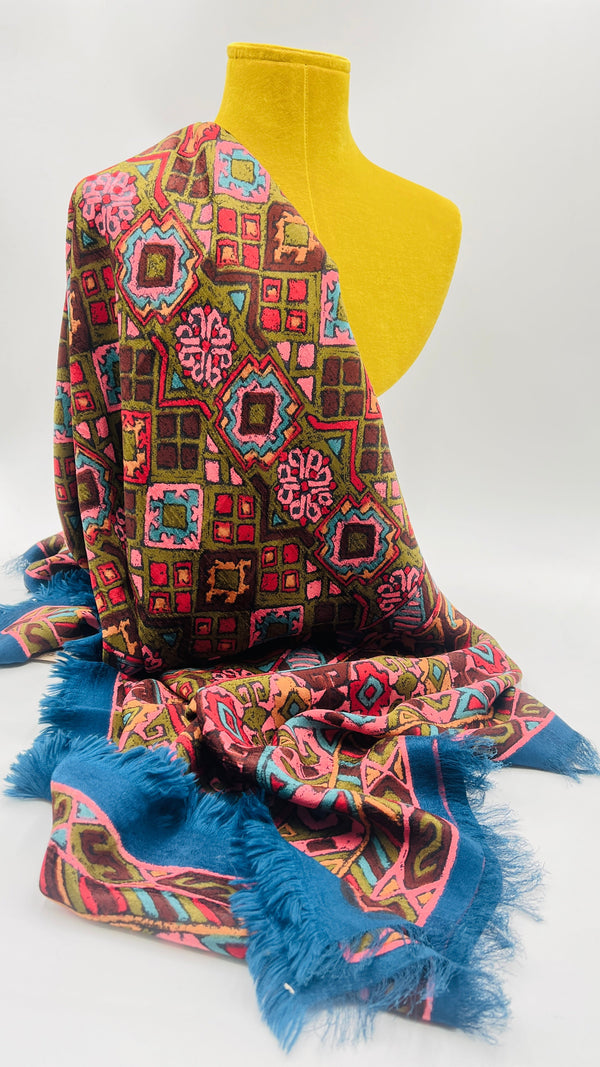 Foulard geometrico vintage