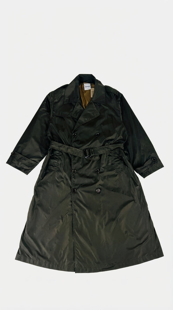 Trench doppiopetto khaki