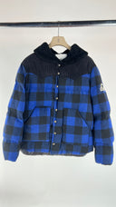 Bomber tartan inserti velluto Blast OFF