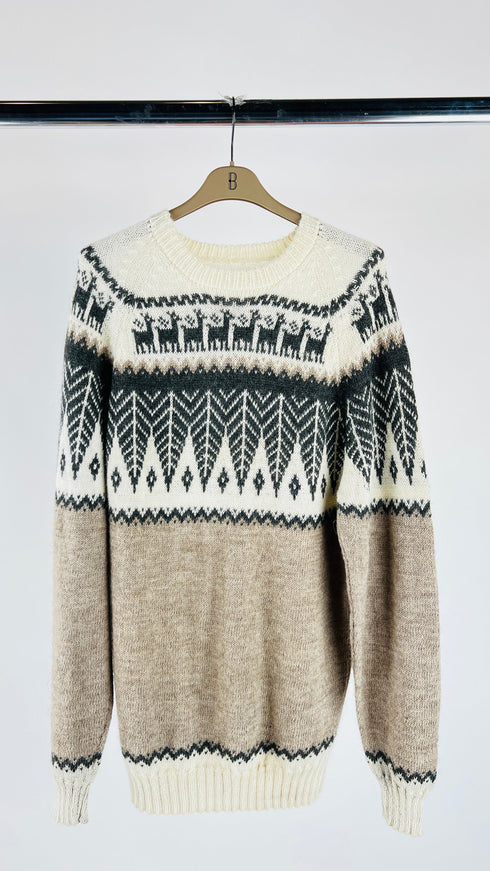 Maglia disegni invernali