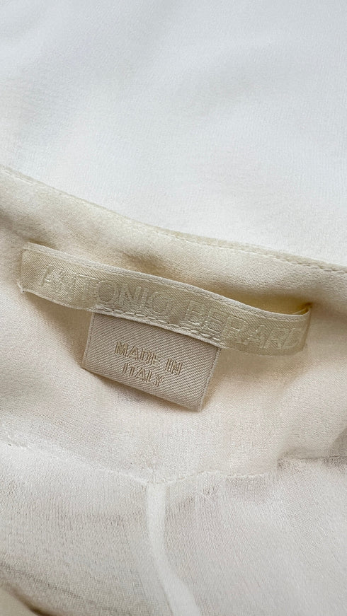 Abito lungo da sposa