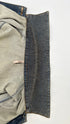 Giacca denim tasca "V"