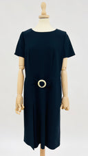 Abito midi vintage blu Valentino miss v