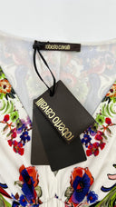 Abito a fiori con cartellino Roberto Cavalli