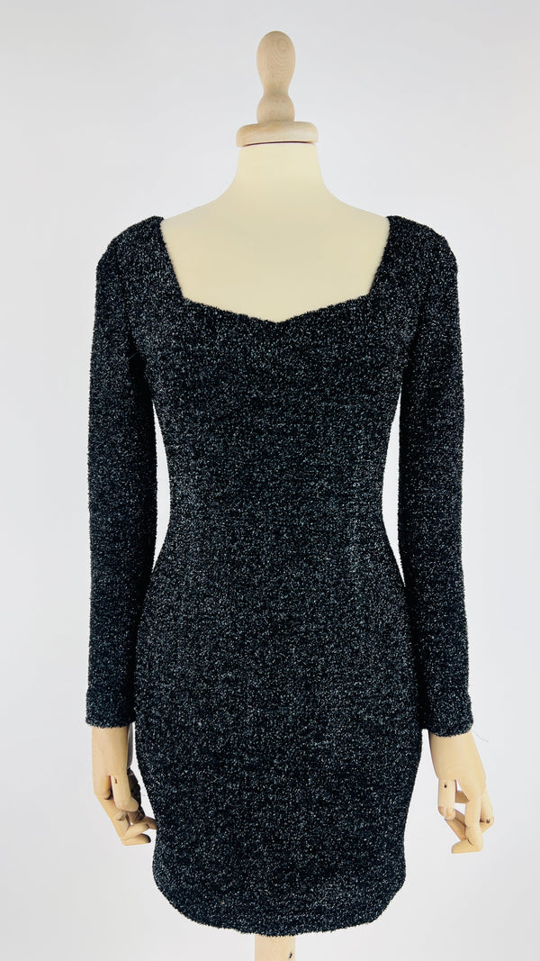Abito corto lurex