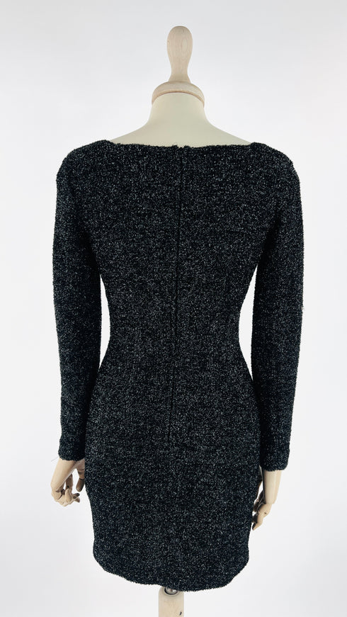 Abito corto lurex