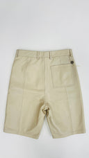 Pantaloncini in pelle riciclata DEADWOOD