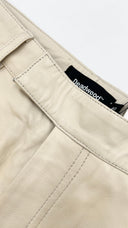 Pantaloncini in pelle riciclata DEADWOOD
