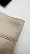 Pantaloncini in pelle riciclata DEADWOOD