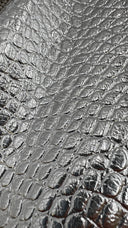Mini gonna argentata Rotate