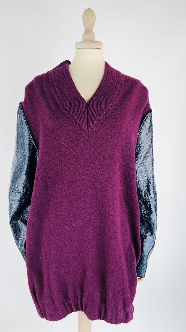 Abito corto lana-cashmere