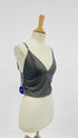 Top in tulle con cartellino
