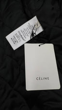 Biker in pelle verde Celine