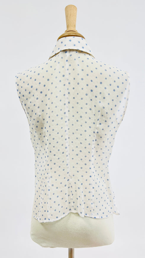 Camicia pois e ricamo
