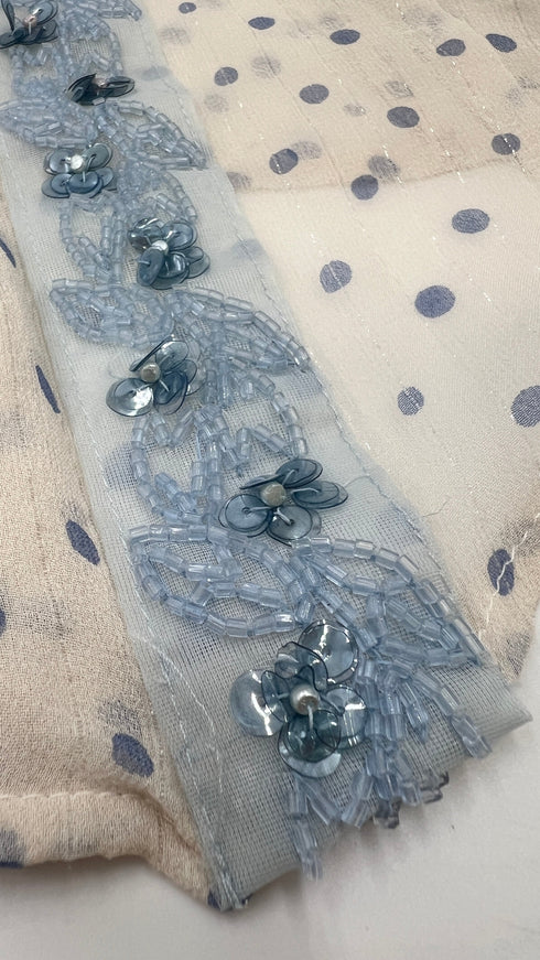 Camicia pois e ricamo