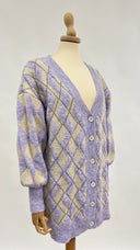Cardigan lungo a rombi SummerY