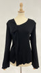 Maglia con volant
