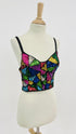 Top paillettes multicolor