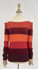 Maglia in cachemire a righe Toosh