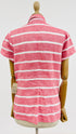 Camicia a righe lino-cotone